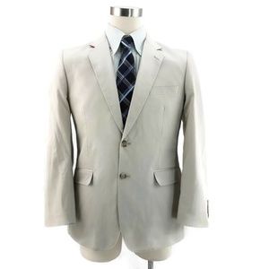 Alan Flusser Mens Blazer Jacket Sport Coat 40 R